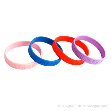 Promotional Bulk Cheap Silicone Bracelet